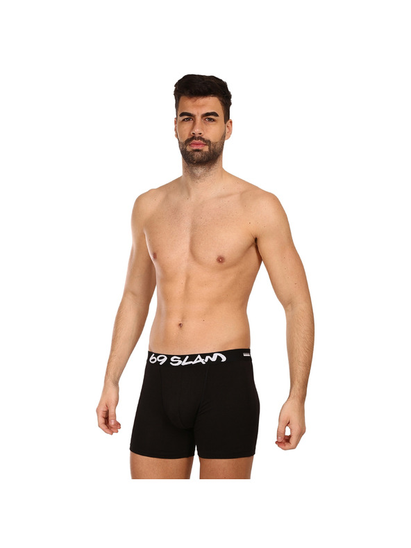69slam Férfi boxeralsó 69SLAM fit bambusz plain
