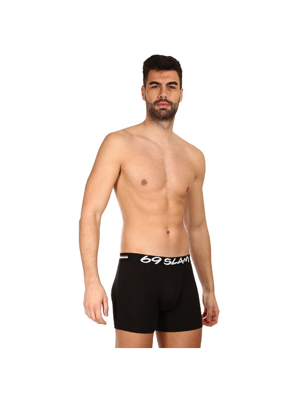 69slam Férfi boxeralsó 69SLAM fit bambusz plain