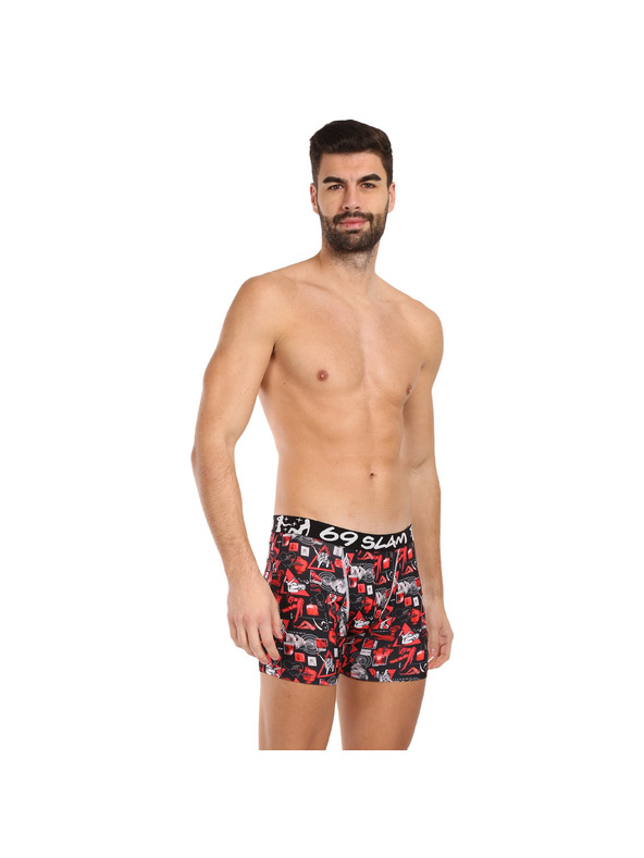 69slam Férfi boxeralsó 69SLAM fit night life