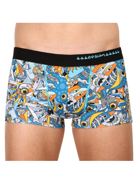 69slam Férfi boxeralsó 69SLAM hip exotic sea mason