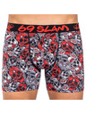 69slam Férfi boxeralsó 69SLAM fit bambusz red sugar crane