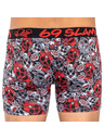 69slam Férfi boxeralsó 69SLAM fit bambusz red sugar crane