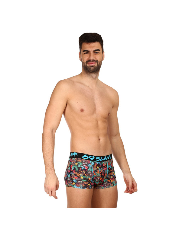 69slam Férfi boxeralsó 69SLAM hip hawaii tiki
