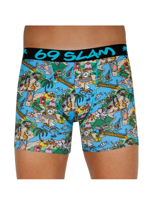 69slam Férfi boxeralsó 69SLAM fit bali