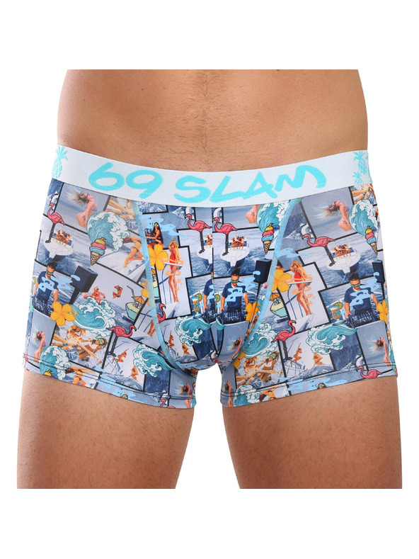 69slam Férfi boxeralsó 69SLAM Hip SUMMER YACHT