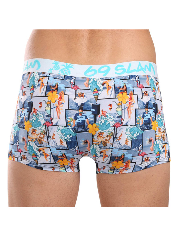 69slam Férfi boxeralsó 69SLAM Hip SUMMER YACHT