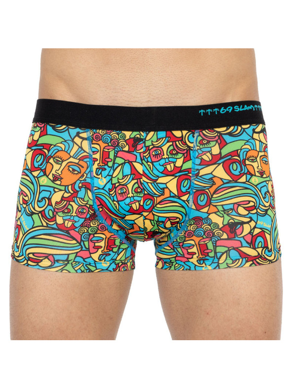 69slam Férfi boxeralsó 69SLAM hip cubism mock