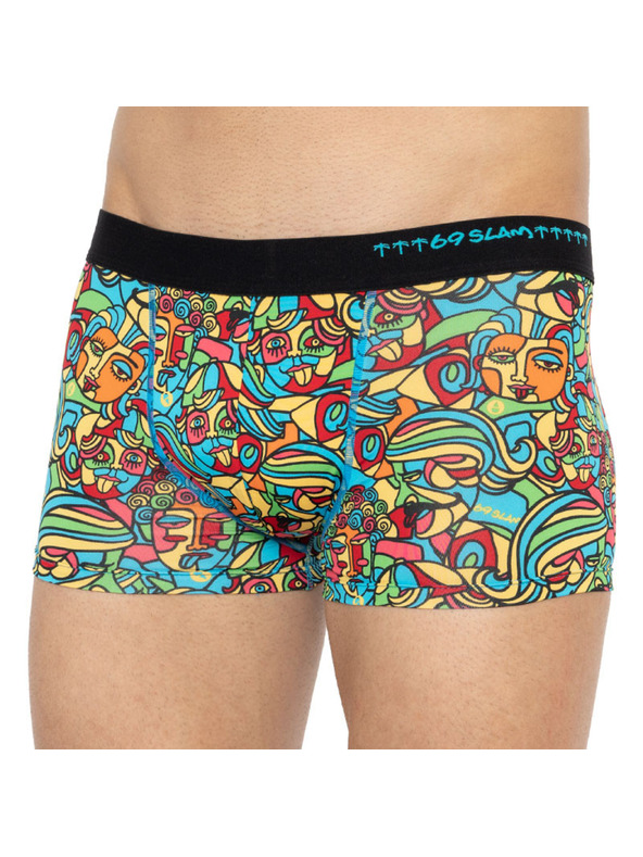 69slam Férfi boxeralsó 69SLAM hip cubism mock