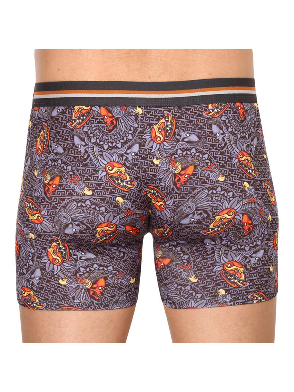 69slam Férfi boxeralsó 69SLAM fit mayan head dylan