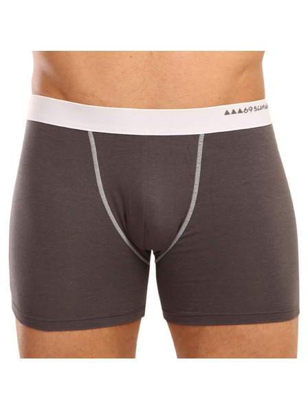 69slam Férfi boxeralsó 69SLAM fit bambusz plain