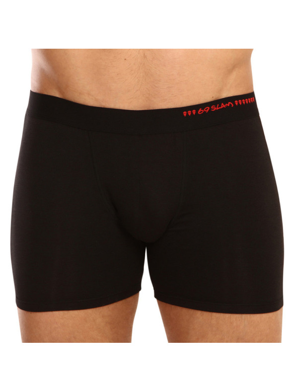 69slam Férfi boxeralsó 69SLAM fit bambusz plain