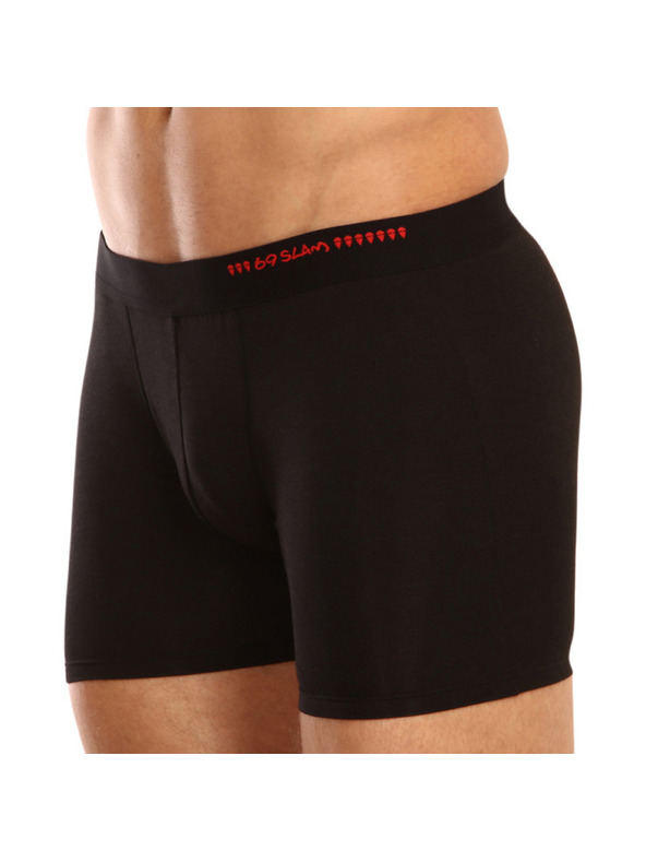 69slam Férfi boxeralsó 69SLAM fit bambusz plain