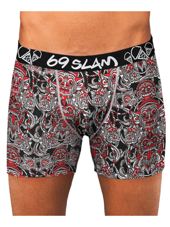 69slam Három darabos csomag - férfi boxeralsó 69SLAM hip bamboo