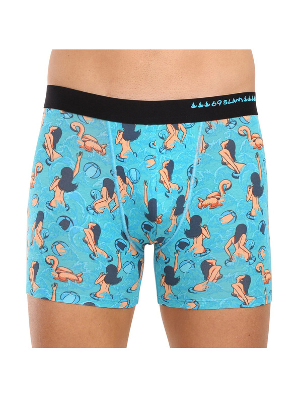 69slam Férfi boxeralsó 69SLAM fit bamboo getting wet light gilbert