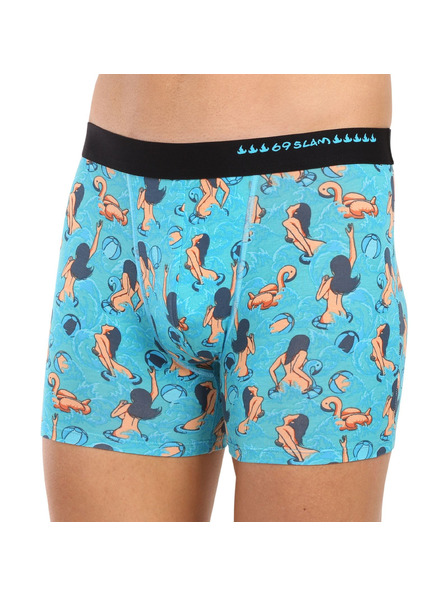 69slam Férfi boxeralsó 69SLAM fit bamboo getting wet light gilbert