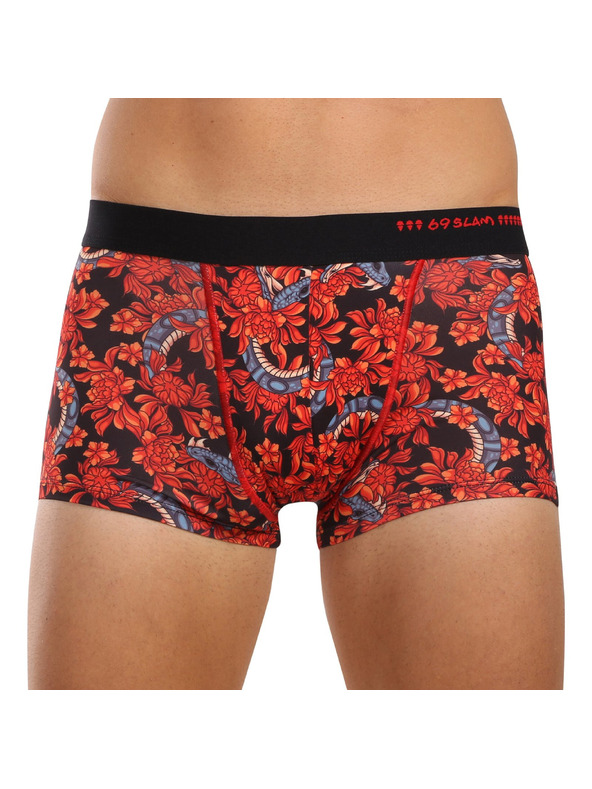 69slam Férfi boxeralsó 69SLAM Hip BLOSSOMING SNAKE