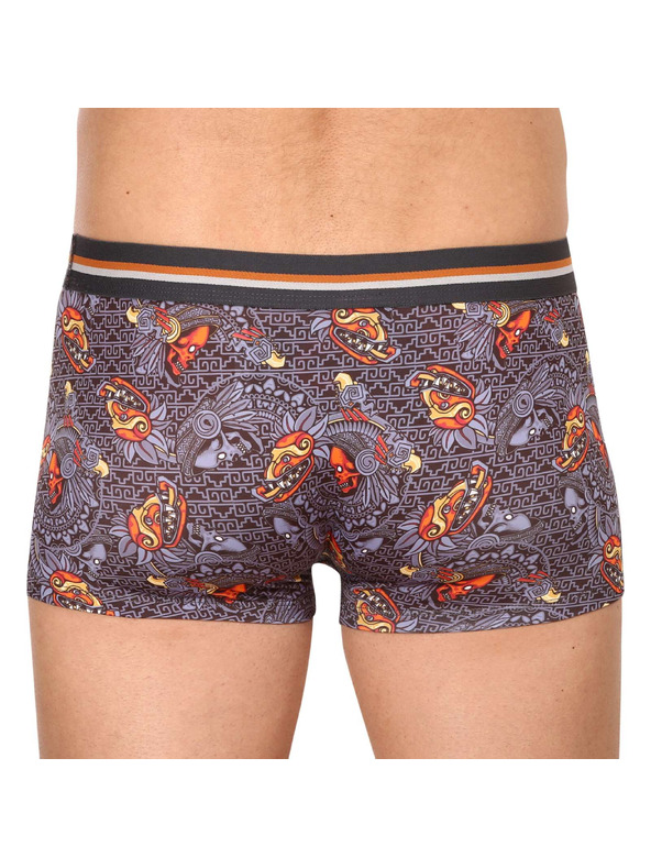 69slam Férfi boxeralsó 69SLAM hip mayan head mason
