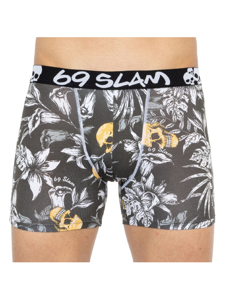69slam Férfi boxeralsó 69SLAM fit bamboo wild garden