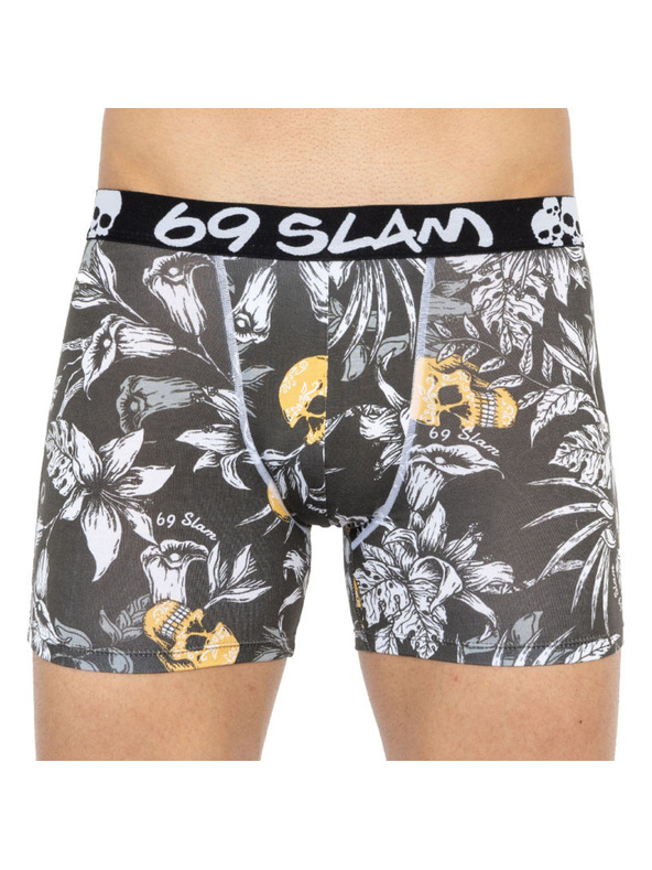 69slam Férfi boxeralsó 69SLAM fit bamboo wild garden
