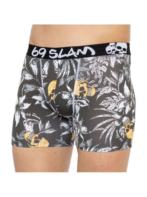 69slam Férfi boxeralsó 69SLAM fit bamboo wild garden