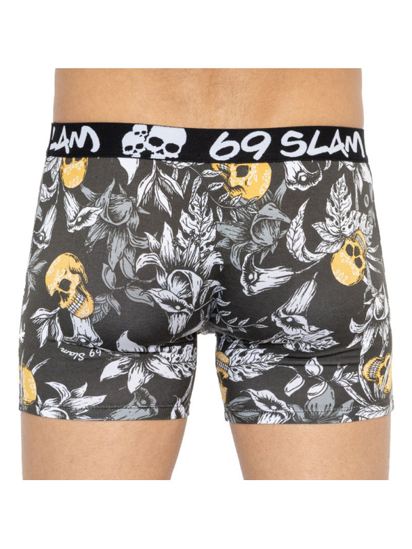 69slam Férfi boxeralsó 69SLAM fit bamboo wild garden