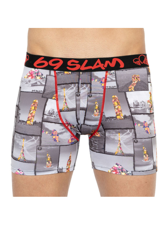 69slam Férfi boxeralsó 69SLAM fit around the world