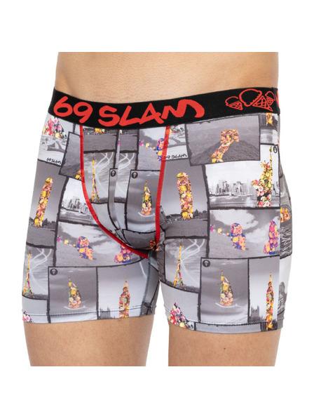 69slam Férfi boxeralsó 69SLAM fit around the world