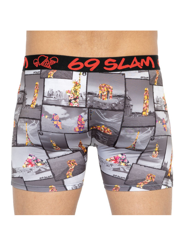 69slam Férfi boxeralsó 69SLAM fit around the world