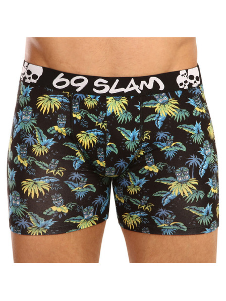 69slam Férfi boxeralsó 69SLAM fit bamboo tiki face