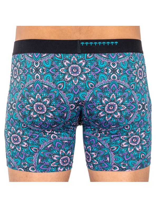 69slam Férfi boxeralsó 69SLAM fit pastel mandala
