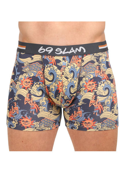 69slam Férfi boxeralsó 69SLAM fit bamboo ANCIENT WAVES GILBERT