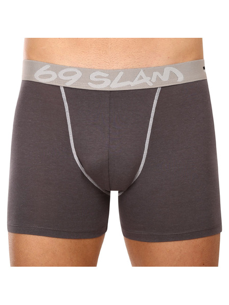 69slam Férfi boxeralsó 69SLAM fit bambusz plain