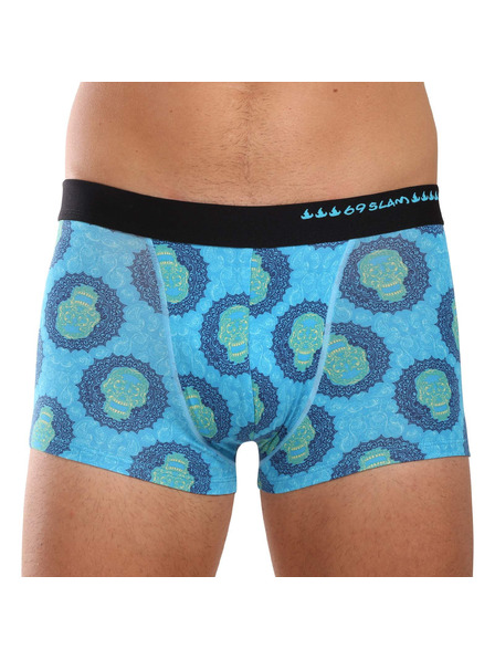 69slam Férfi boxeralsó 69SLAM hip bamboo SKULL MANDALA