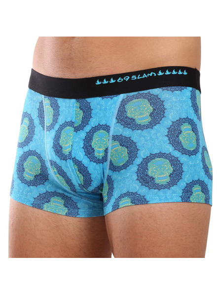 69slam Férfi boxeralsó 69SLAM hip bamboo SKULL MANDALA