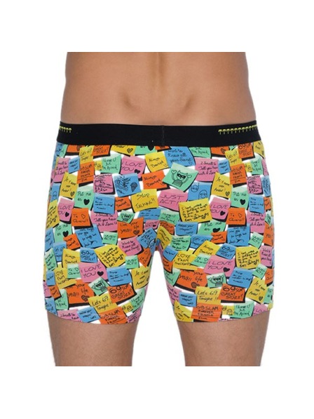 69slam Férfi boxeralsó 69SLAM Fit Bamboo Post It