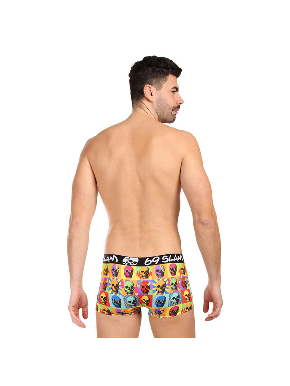 69slam Férfi boxeralsó 69SLAM SKULL MASON HIP többszínű