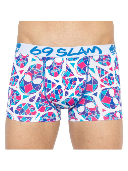 69slam Férfi boxeralsó 69SLAM hip skullmond white