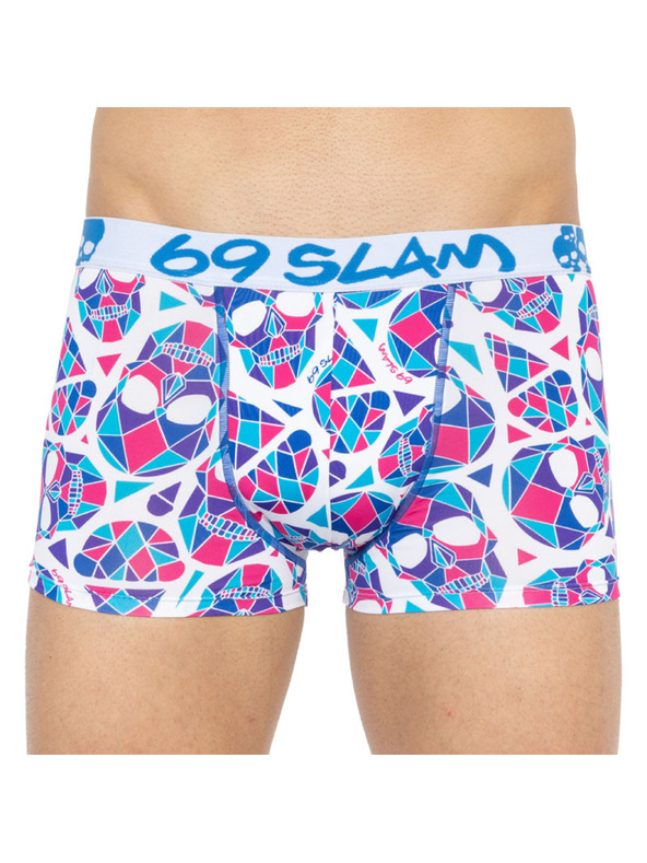 69slam Férfi boxeralsó 69SLAM hip skullmond white
