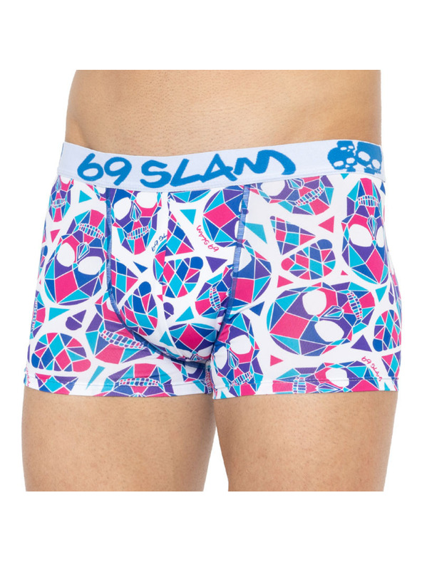 69slam Férfi boxeralsó 69SLAM hip skullmond white