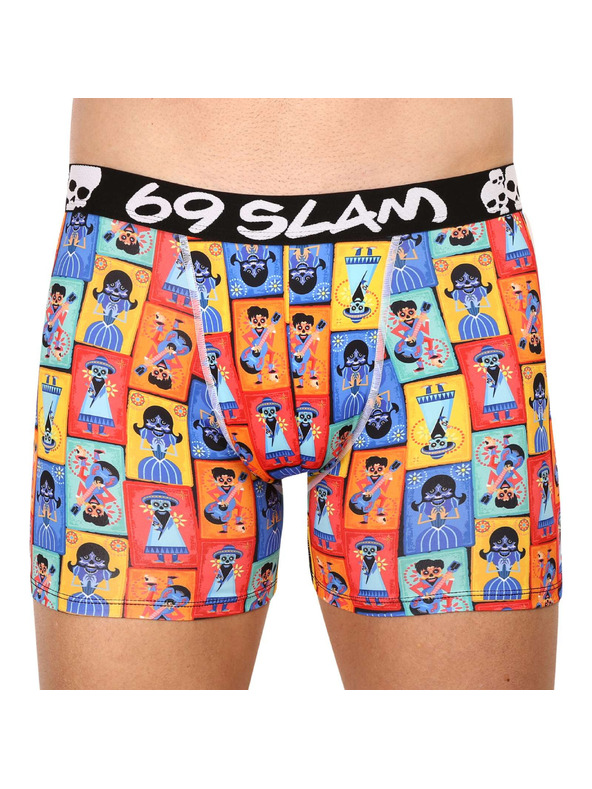 69slam Férfi boxeralsó 69SLAM fit mex card dylan