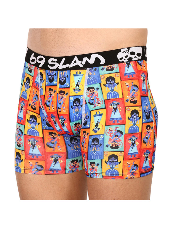 69slam Férfi boxeralsó 69SLAM fit mex card dylan