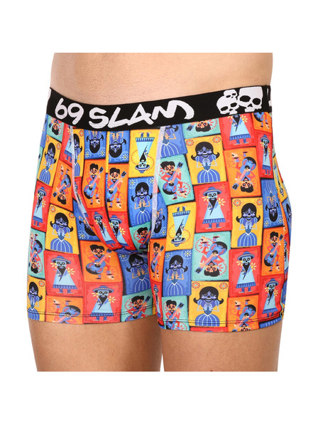 69slam Férfi boxeralsó 69SLAM fit mex card dylan
