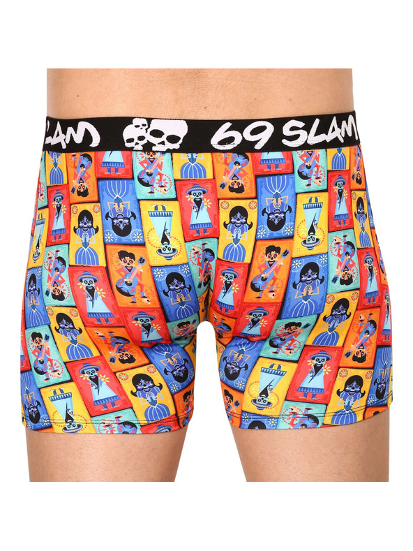69slam Férfi boxeralsó 69SLAM fit mex card dylan