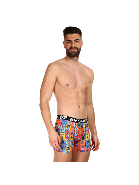 69slam Férfi boxeralsó 69SLAM fit mex card dylan