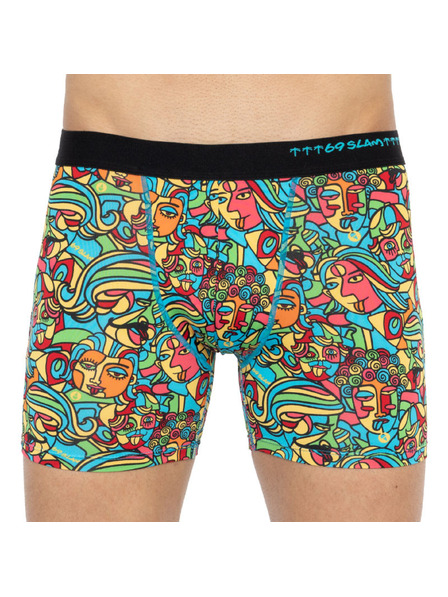 69slam Férfi boxeralsó 69SLAM fit cubism mock