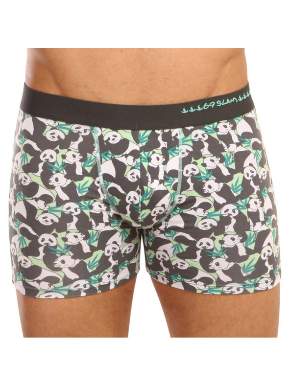 69slam Férfi boxeralsó 69SLAM fit bamboo panda boo