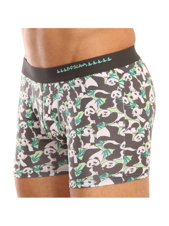 69slam Férfi boxeralsó 69SLAM fit bamboo panda boo