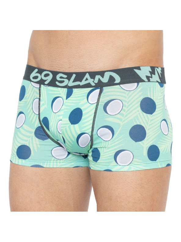 69slam Férfi boxeralsó 69SLAM hip bamboo coco blue