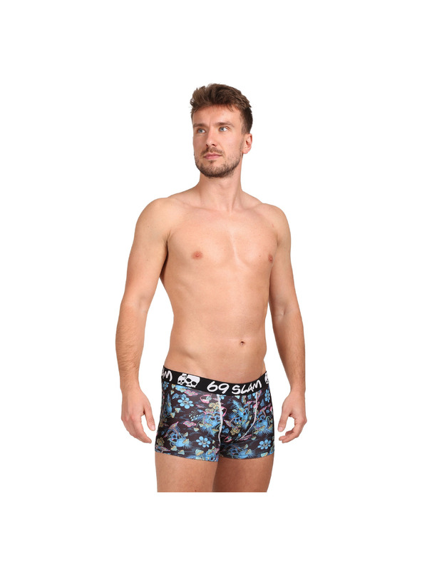 69slam Férfi boxeralsó 69SLAM Hip SKULL TRIP MASON