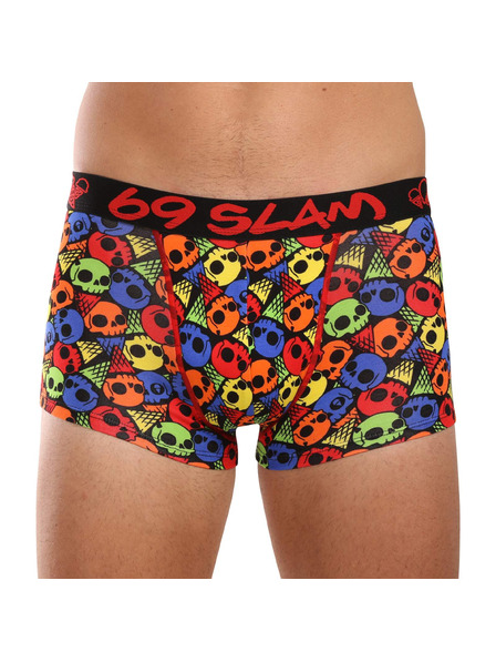 69slam Férfi boxeralsó 69SLAM hip bamboo SKULL CONE